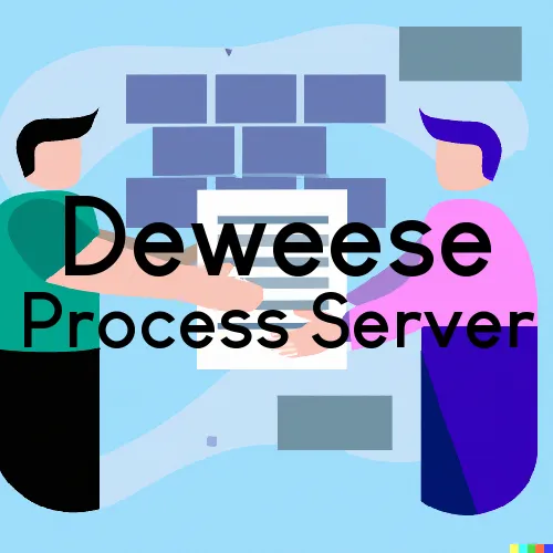 Deweese, NE Process Server, “Best Services“ 