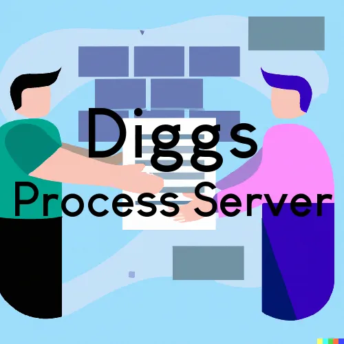 Diggs, Virginia Process Servers