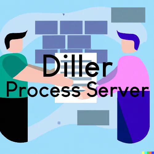 Diller, Nebraska Court Couriers and Process Servers