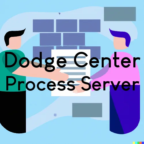 Dodge Center, Minnesota Process Servers