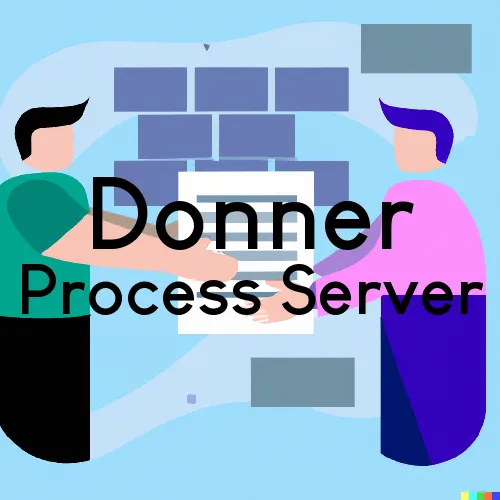 Donner Court Courier and Process Server “Court Courier“ in Louisiana