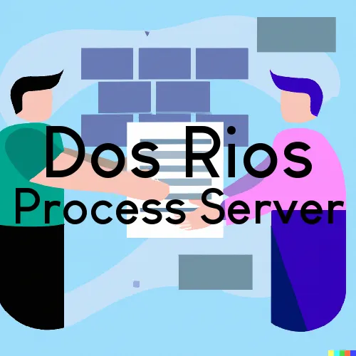 Dos Rios, California Process Server, “Rush and Run Process“ 
