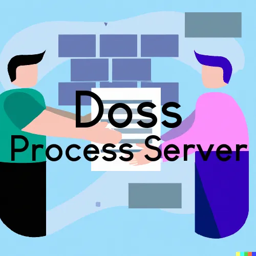 Doss, TX Process Servers in Zip Code 78618