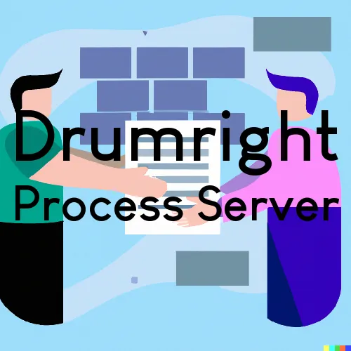 Drumright, OK Process Servers in Zip Code 74030