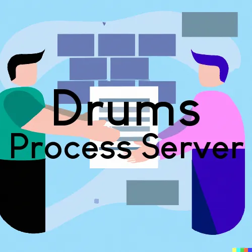 Drums Process Server, “Chase and Serve“ 