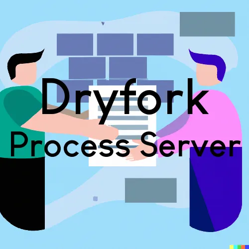 Dryfork, West Virginia Process Servers