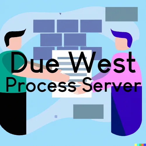 Due West, SC Process Servers and Courtesy Copy Messengers