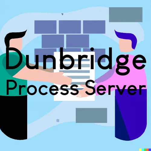 Dunbridge, OH Process Server, “Thunder Process Servers“ 