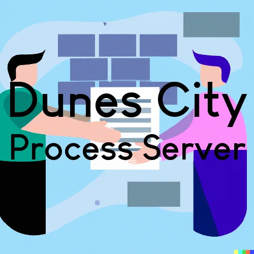 Dunes City Process Server, “Allied Process Services“ 