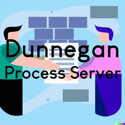 Dunnegan, MO Process Servers and Courtesy Copy Messengers
