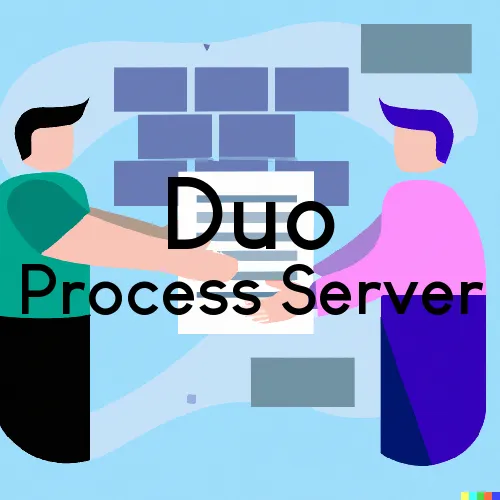 Duo, West Virginia Process Servers