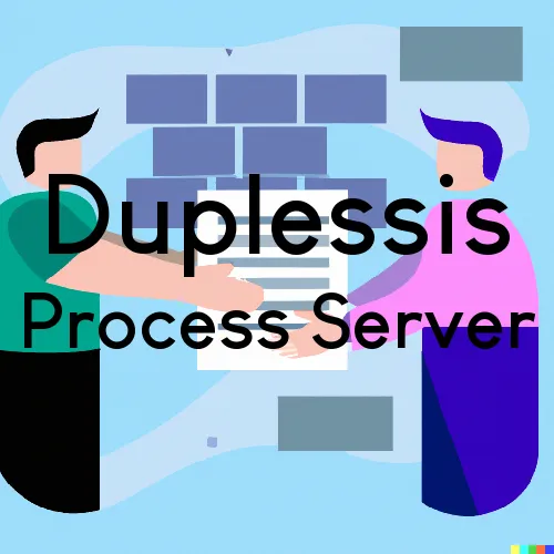 Duplessis, Louisiana Process Servers