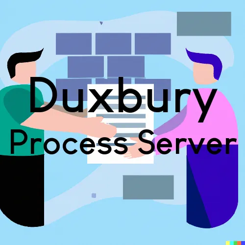 Duxbury Process Server, “Serving by Observing“ 