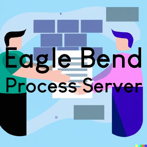Eagle Bend, MN Process Servers and Courtesy Copy Messengers
