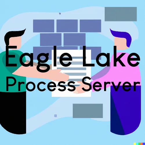 Process Servers in Zip Code Area 77434 in Eagle Lake