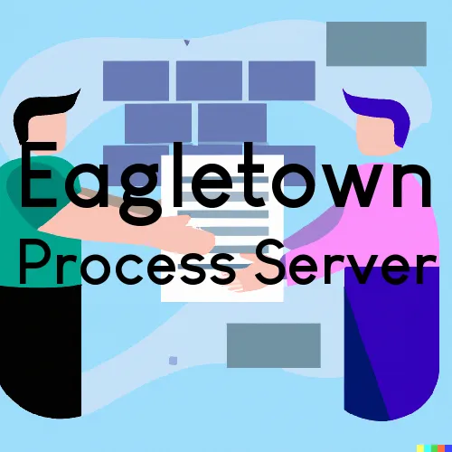 Eagletown, OK Process Server, “Serving by Observing“ 