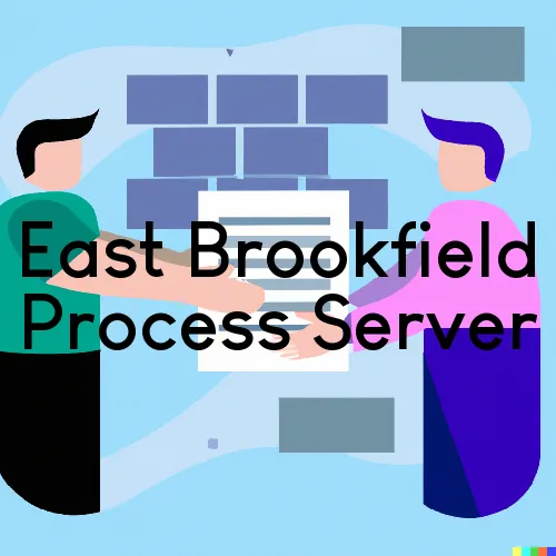 East Brookfield Process Server, “Serving by Observing“ 