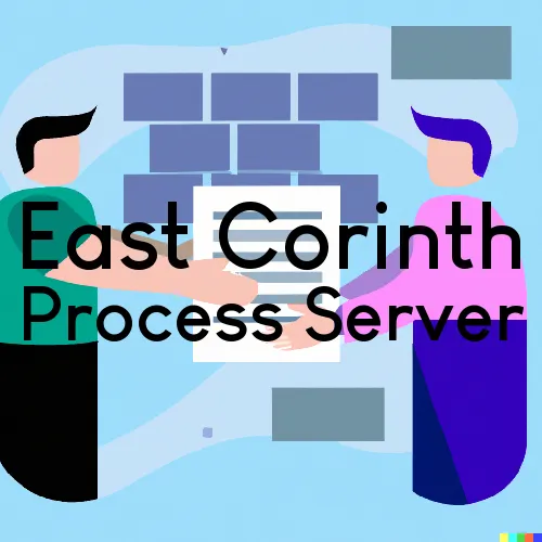 East Corinth, Vermont Process Servers