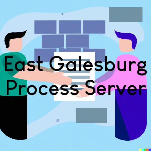 East Galesburg, Illinois Process Servers and Field Agents