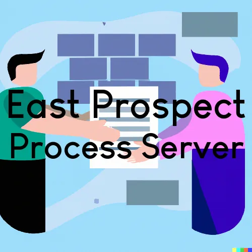 East Prospect Process Server, “Server One“ 