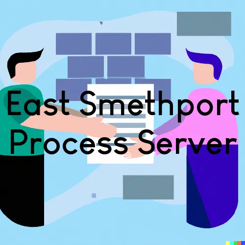 East Smethport, PA Process Server, “Corporate Processing“ 