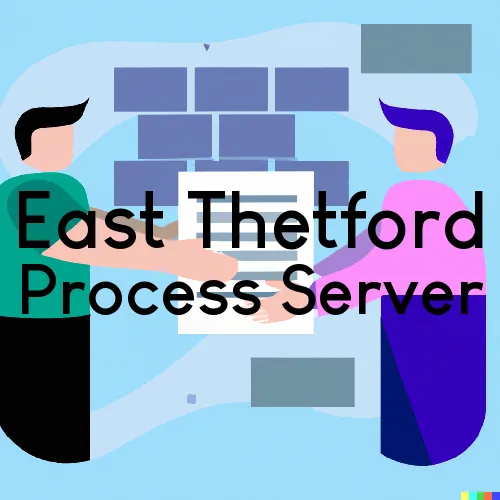 East Thetford, VT Process Servers in Zip Code 05043