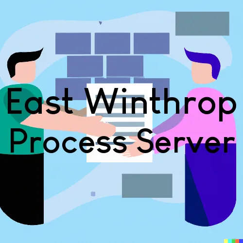 ME Process Servers in East Winthrop, Zip Code 04343