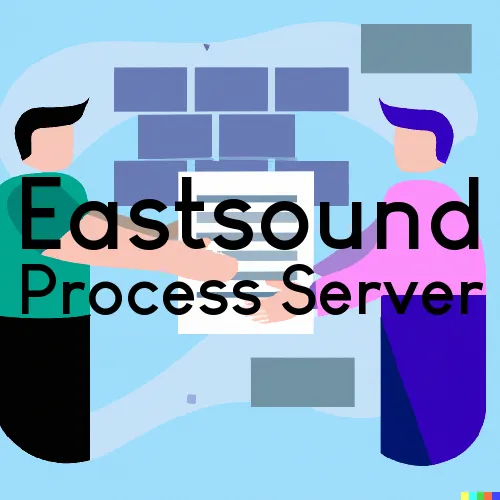 Eastsound, WA Process Servers and Courtesy Copy Messengers