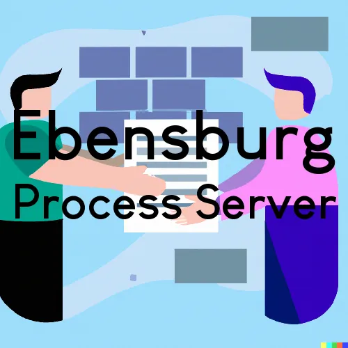 Ebensburg, PA Process Servers in Zip Code 15931