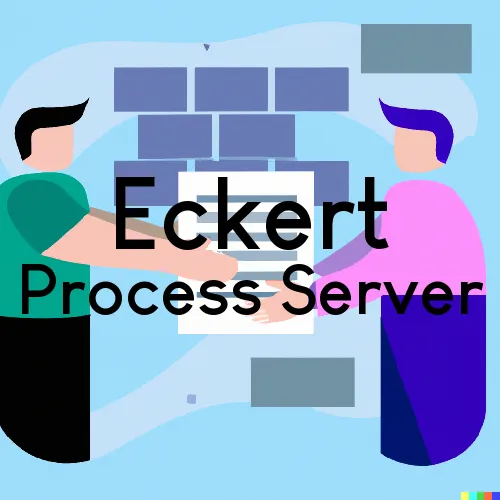 Eckert, Colorado Process Server, “Serving by Observing“ 