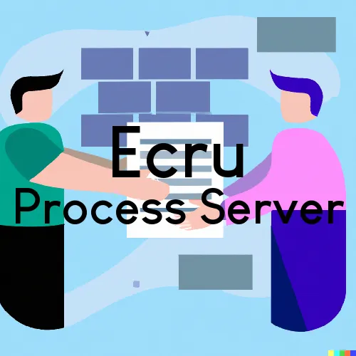 Ecru, Mississippi Process Servers and Field Agents