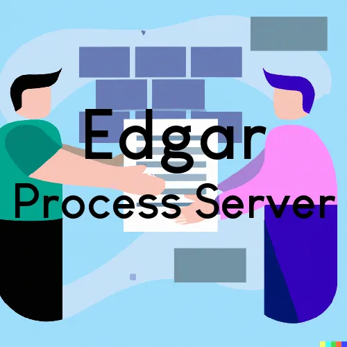 Edgar, Montana Process Servers