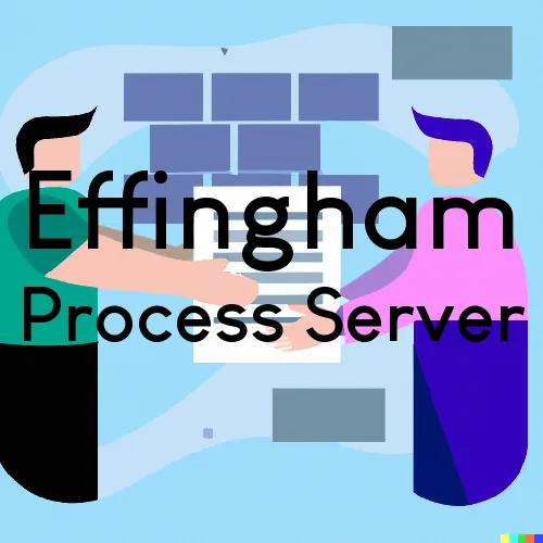 Effingham Process Server, “Chase and Serve“ 