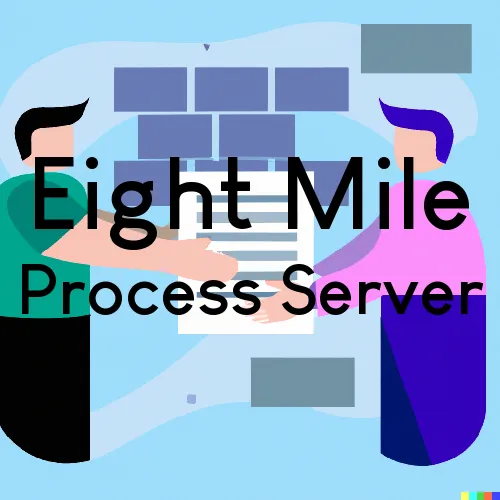 Eight Mile, Alabama Process Servers