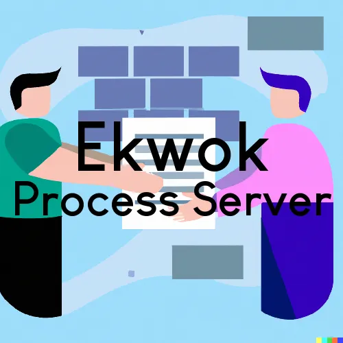 Ekwok, AK Process Server, “Rush and Run Process“ 
