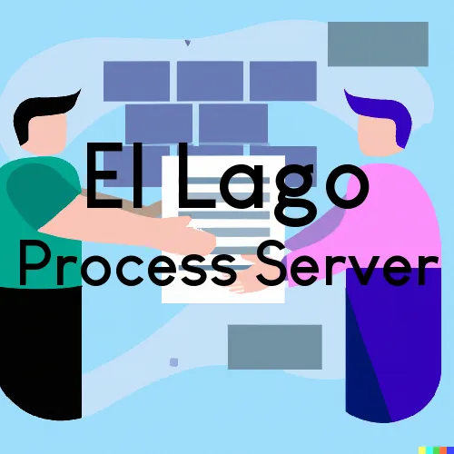El Lago Process Server, “Guaranteed Process“ 