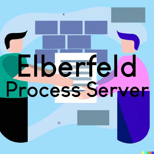Elberfeld, Indiana Subpoena Process Servers