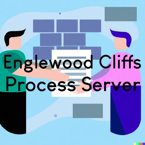 Englewood Cliffs, NJ Process Server, “Alcatraz Processing“ 