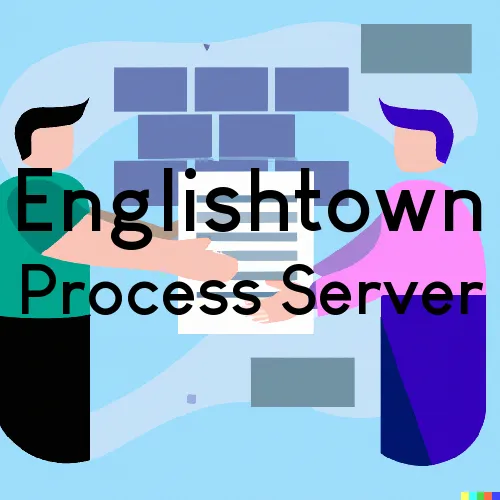 Englishtown, New Jersey Process Servers
