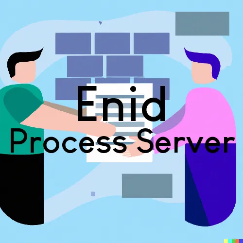 Enid Process Server, “Gotcha Good“ 