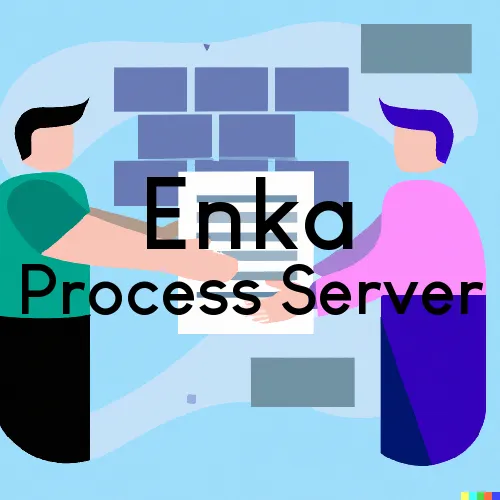 Enka, North Carolina Process Servers and Field Agents