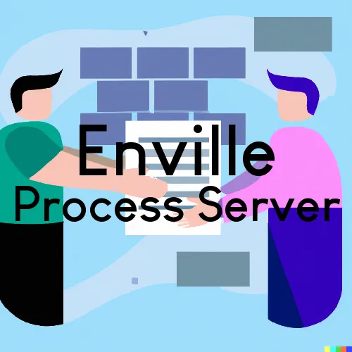 Enville, Tennessee Subpoena Process Servers
