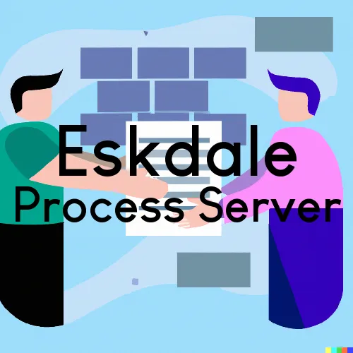 Eskdale, WV Process Servers in Zip Code 25075