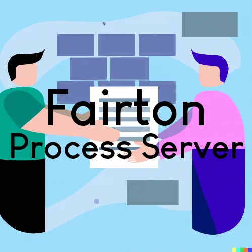 Fairton, New Jersey Process Servers and Field Agents