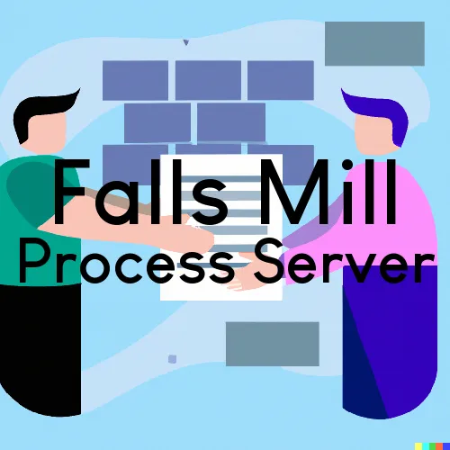 Falls Mill, West Virginia Process Servers and Field Agents