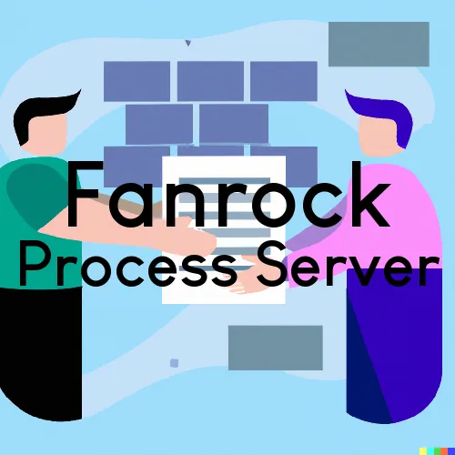 Fanrock, West Virginia Subpoena Process Servers