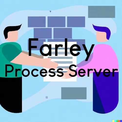 Farley, Iowa Process Servers