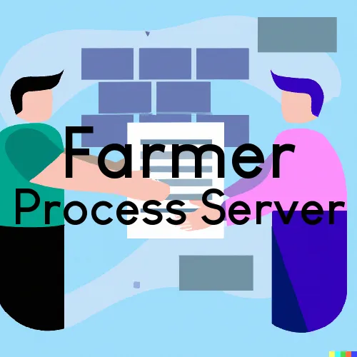 Farmer, South Dakota Process Servers