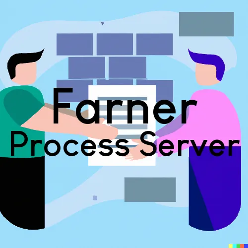 Farner, Tennessee Process Servers 