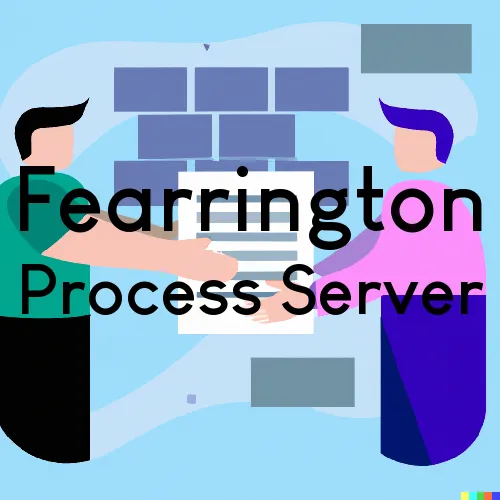 Fearrington Process Server, “Serving by Observing“ 